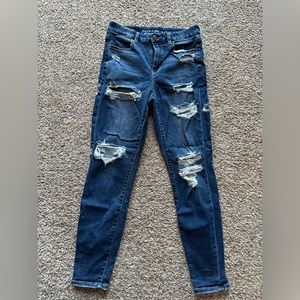 American Eagle distressed jeans. Size 6